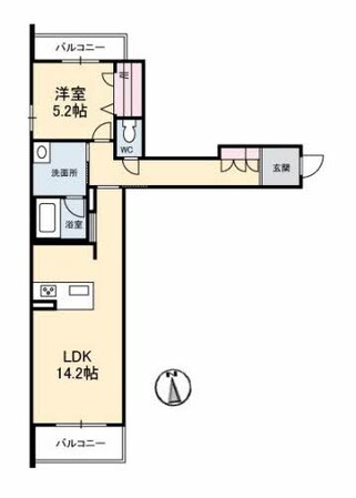 シャーメゾンマヒナの物件間取画像